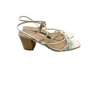 Target A New Day Strappy Sandals Square Toe Chunky Heels  Women’s Size 11